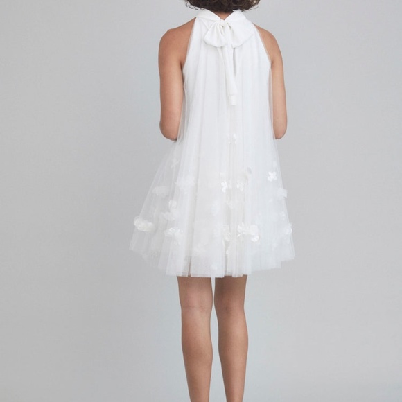 Amsale Little White Dress - Picture 6 of 7